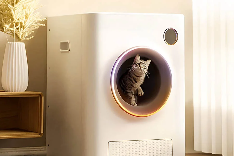 self cleaning litter box for cats