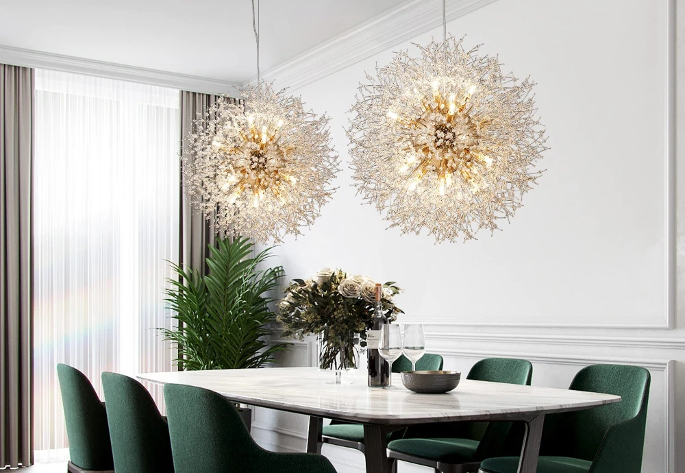 elegant crystal chandelier