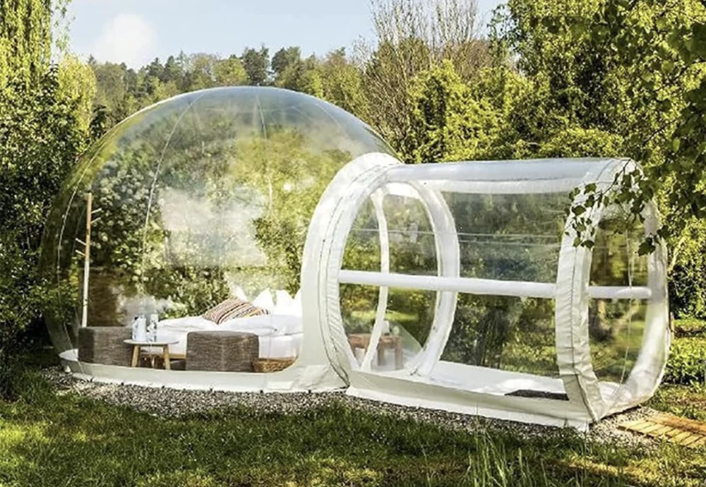 bubble tent party